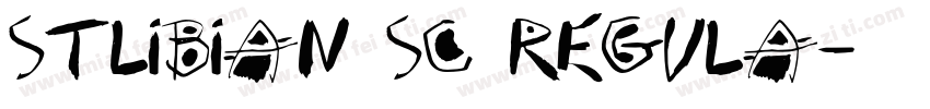 stlibian sc regula字体转换
